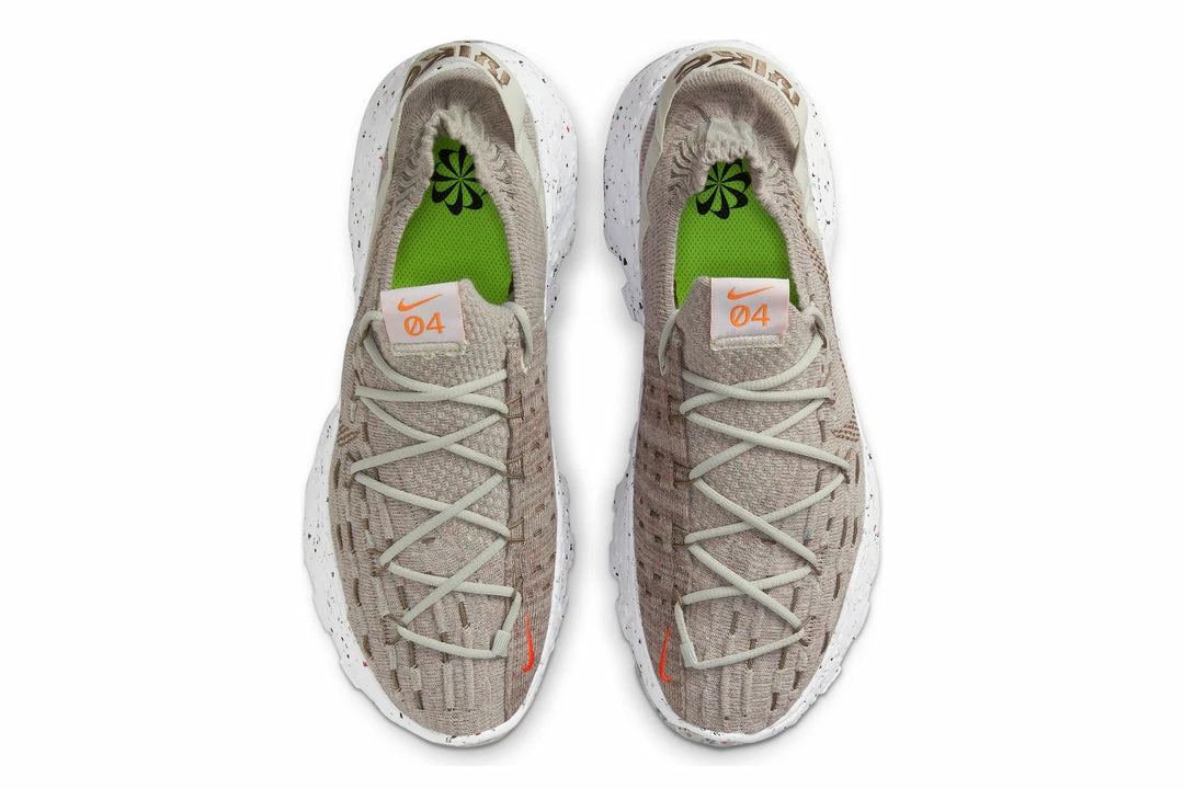 Nike Space Hippie 04 - Light Bone/Olive Grey/Orange 5 Nike Space Hippie 04 - Light Bone/Olive Grey/Orange
