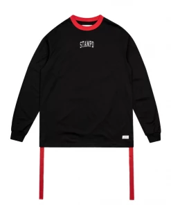 Stampd Collegiate L/S - Black
