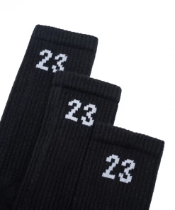 Jordan Brand Jordan Essentials Crew Socks (3-Pack) - Black/White