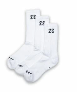 Jordan Brand Jordan Essentials Crew Socks (3-Pack) - White/Black