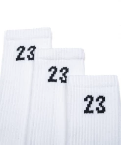 Jordan Brand Jordan Essentials Crew Socks (3-Pack) - White/Black