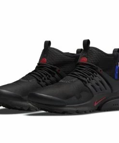 Nike Air Presto Mid Utility - Black/Team Red/Anthracite