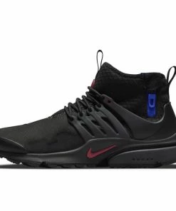 Nike Air Presto Mid Utility - Black/Team Red/Anthracite