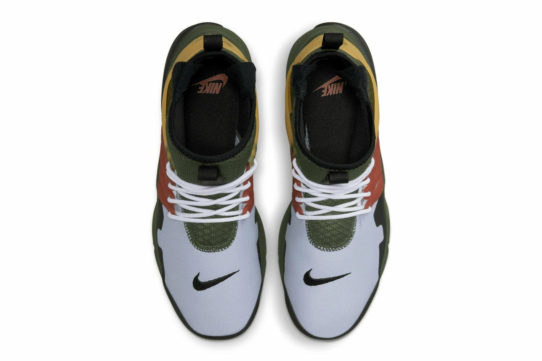 Nike Air Presto Mid Utility - Carbon Green/Black/Ghost/Pollen 5 Nike Air Presto Mid Utility - Carbon Green/Black/Ghost/Pollen