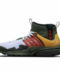 Nike Air Presto Mid Utility - Carbon Green/Black/Ghost/Pollen