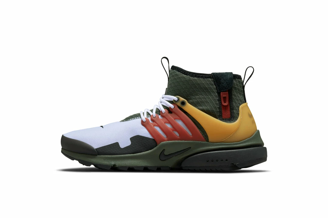 Nike Air Presto Mid Utility - Carbon Green/Black/Ghost/Pollen 1 Nike Air Presto Mid Utility - Carbon Green/Black/Ghost/Pollen