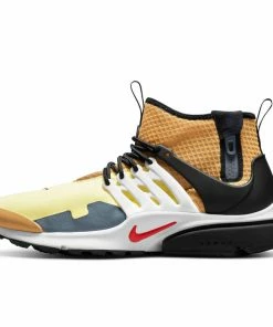 Nike Air Presto Mid Utility - Bicycle Yellow/Cinnabar/Wheat
