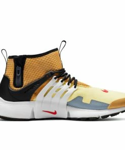 Nike Air Presto Mid Utility - Bicycle Yellow/Cinnabar/Wheat