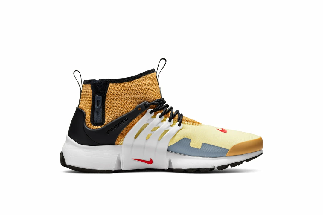 Nike Air Presto Mid Utility - Bicycle Yellow/Cinnabar/Wheat 2 Nike Air Presto Mid Utility - Bicycle Yellow/Cinnabar/Wheat