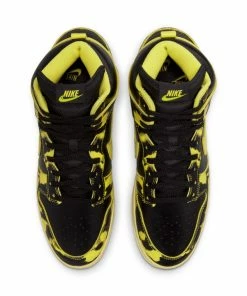 Nike Dunk High 1985 SP - Black/Yellow Strike/Saturn Gold Latest