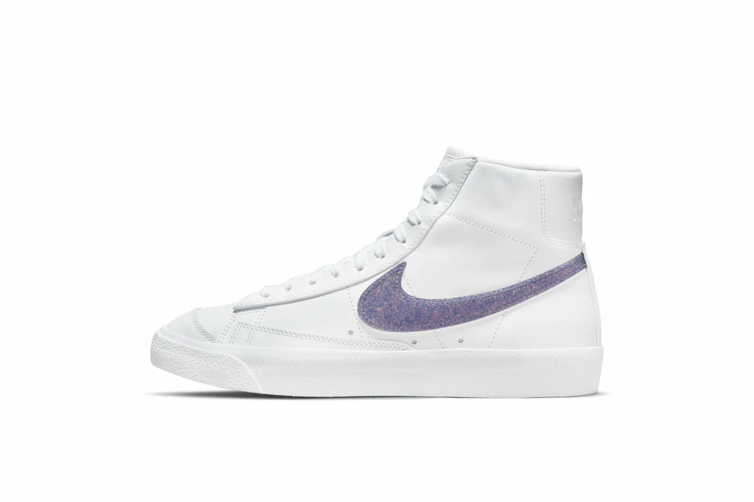 WMNS Nike Blazer Mid '77 Essential - White/Canyon Purple Latest 1 WMNS Nike Blazer Mid '77 Essential - White/Canyon Purple Latest