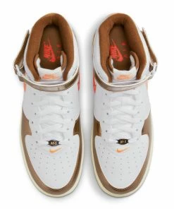 Latest Nike Air Force 1 Mid QS - White/Total Orange/Ale Brown 13 Latest Nike Air Force 1 Mid QS - White/Total Orange/Ale Brown