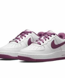 Nike Force 1 '06 (GS) - White/Light Bordeaux