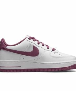 Nike Force 1 '06 (GS) - White/Light Bordeaux