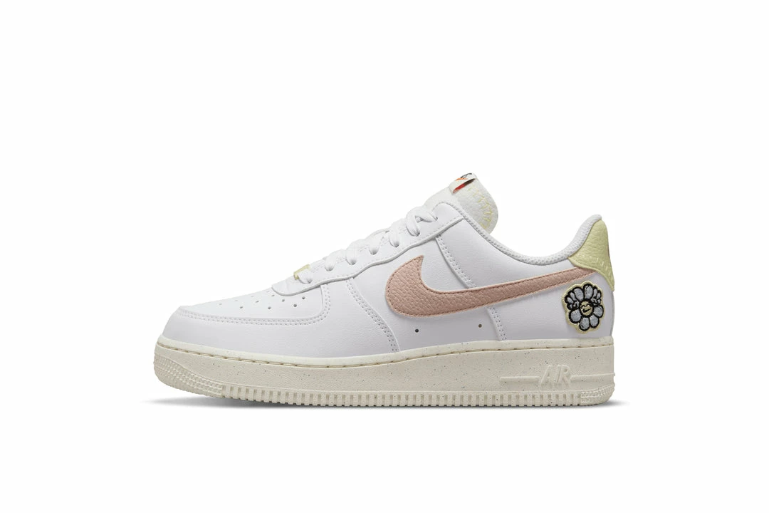WMNS Nike Air Force 1 '07 SE - White/Pink Oxford/Boarder Blue 1 WMNS Nike Air Force 1 '07 SE - White/Pink Oxford/Boarder Blue