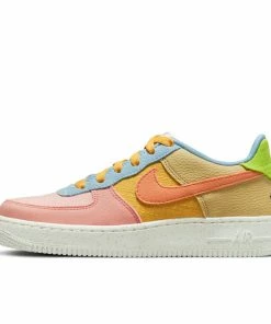 Nike Air Force 1 LV8 (GS) - Sanded Gold/Hot Curry/Wheat Grass