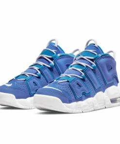 Nike Air More Uptempo (GS) - Medium Blue/White