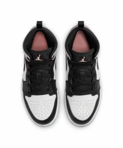 Jordan Brand Latest Jordan 1 Mid (PS) - Black/Bleached Coral