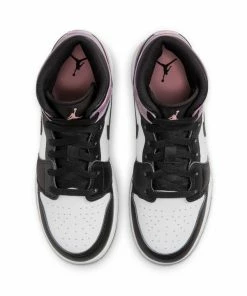 Jordan Brand Latest Air Jordan 1 Mid SE (GS) - Black/Bleached Coral