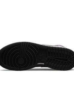 Jordan Brand Latest Air Jordan 1 Mid SE (GS) - Black/Bleached Coral