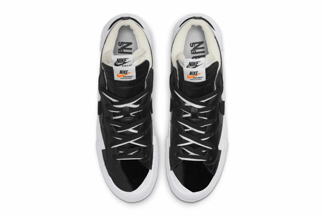 Nike X Sacai Blazer Low - Black/White Latest 5 Nike X Sacai Blazer Low - Black/White Latest