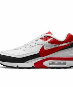 Nike Air Max BW - White/Sport Red/Black Latest