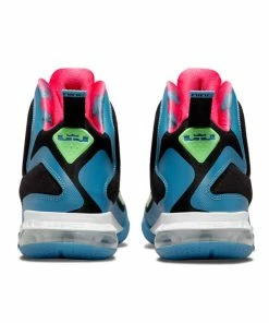Nike LeBron IX - Black/Lime Glow/Dutch Blue/Fusion Red