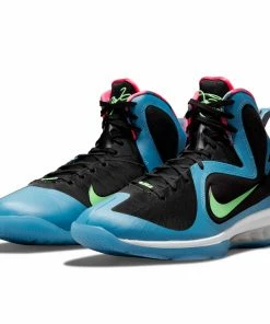 Nike LeBron IX - Black/Lime Glow/Dutch Blue/Fusion Red