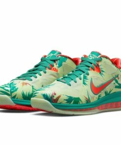Latest Nike LeBron 9 Low - White Lime/Bright Mango/New Green