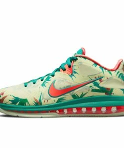 Latest Nike LeBron 9 Low - White Lime/Bright Mango/New Green