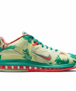 Latest Nike LeBron 9 Low - White Lime/Bright Mango/New Green