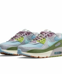 Latest Nike Air Max 90 SE (GS) - Worn Blue/Copa