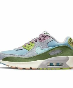 Latest Nike Air Max 90 SE (GS) - Worn Blue/Copa