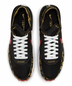 Nike Waffle One - Black/Habanero Red