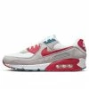 Nike Air Max 90 - Light Smoke Grey/Gym Red