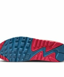 Nike Air Max 90 - Light Smoke Grey/Gym Red