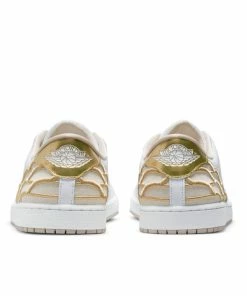 Jordan Brand Air Jordan 1 Centre Court - White/Light Orewood Brown/Metallic Gold