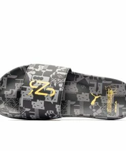 Puma X Neymar Jr Leadcat Slides - Black/Castlerock