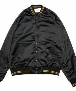 Stampd Coaches Baseball Jacket - Black
