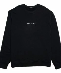 Latest Stampd Classic Logo Crew - Black