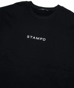 Latest Stampd Classic Logo Crew - Black