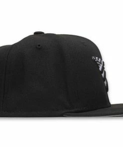 Paper Planes Original Crown Snapback Hat - Black/Grey