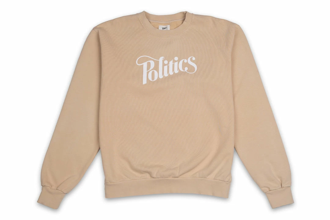 Sneaker Politics Politics Every Days Crewneck - Stone Latest 1 Sneaker Politics Politics Every Days Crewneck - Stone Latest