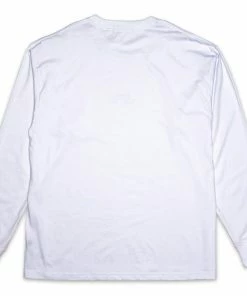 Stampd Stacked Logo L/S Tee - White
