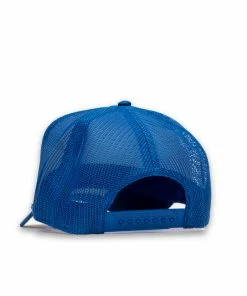 Sneaker Politics Latest Politics Bubble Trucker Hat - Blue/Orange