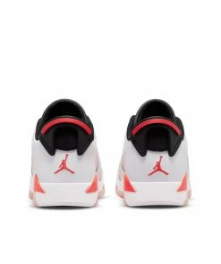 Jordan Brand Latest Air Jordan 6 Retro Low (PS) - White/Atmosphere/Infrared
