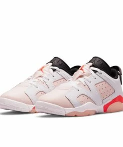 Jordan Brand Latest Air Jordan 6 Retro Low (PS) - White/Atmosphere/Infrared