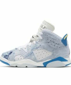 Jordan Brand Latest Air Jordan 6 Retro (PS) - White/Dutch Blue