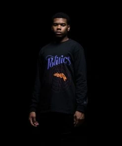 Sneaker Politics Latest Politics X Darkoveli 'Like Deep' L/S - Black