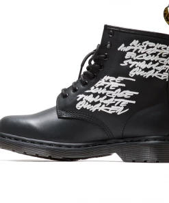 Dr. Martens X Futura Laboratories 1460 EMB - Black 16 Dr. Martens X Futura Laboratories 1460 EMB - Black